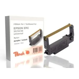 Peach Farbbandkassette kompatibel zu Epson ERC 30/34/38, violett, Gr655 