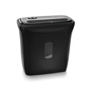 Peach  Partikelschnitt Aktenvernichter | 6 Blatt | 11 Liter / 80 A4 | 4 x 32 mm Partikelgröße (P-4) | DSGVO konform | PS500-10 